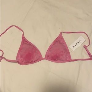 Kendall and Kylie Tie Dye Bikini Top